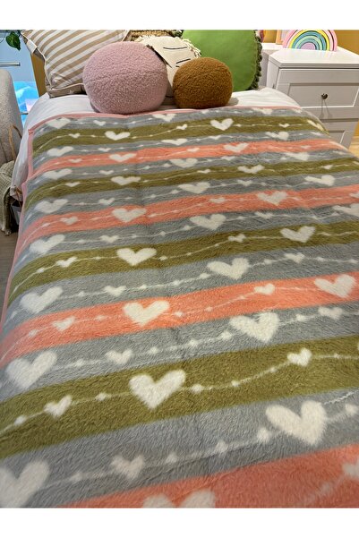 Sesli Aydora Double Sided Quality Acrylic Baby Kids Blanket Newborn Baby Gift 100X120