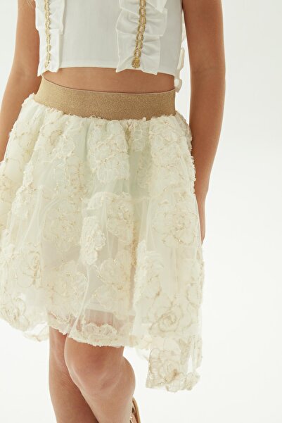 Tyess Спідниця для дівчини Bg Store екрю