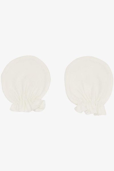 Breeze Newborn Baby Gloves - Basic Ecru