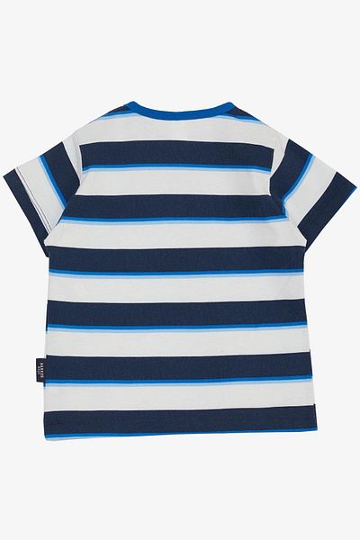 Breeze Baby Boy T-shirt with Pat Stripes 9 Months-3 Years, Mixed Color