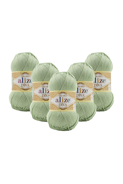 Alize AFIARĂ DE TRICOTAT MANUAL DIVA 100 GR. PACHET DE 5 (100GR X 5 BUC.)