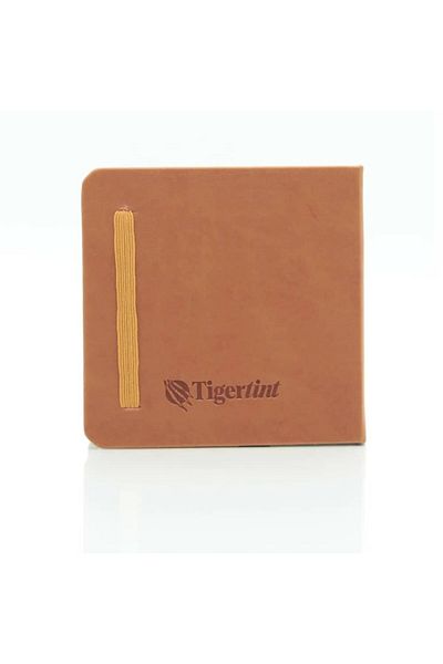 Tigertint Sketch Book Hard Cover Sketchbook 140 Gr 12X12 cm 80 Yp Taba