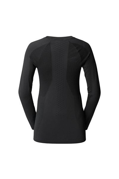 THE NORTH FACE قميص رياضي نسائي - L/S CRE، NF0A89NWJK31 أسود-M-L