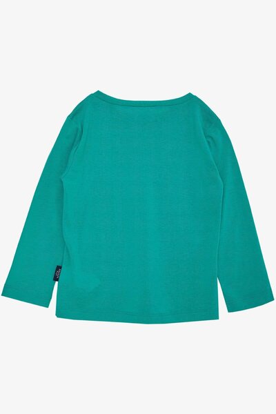 Breeze Green Long Sleeve Basic Children's T-Shirt 1-4 Years - Girls & Boys