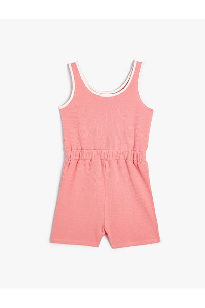 Koton Bequemer rosa Damen-Overall - 4SKG80057AK