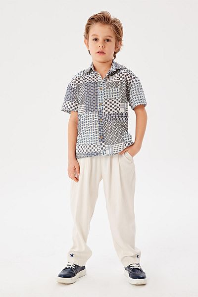 Beverly Hills Polo Club BG Store Boy's White Pants
