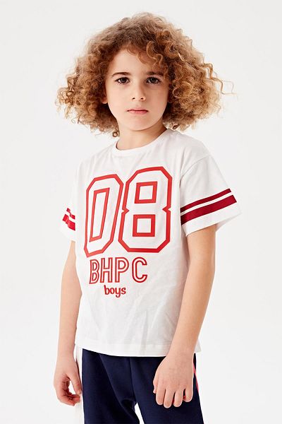 Beverly Hills Polo Club BG Store Boy's White T-Shirt
