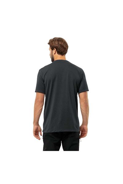 Jack Wolfskin Vonnan S/s T M 1809951tr-6350 Ανδρικό γκρι μπλουζάκι