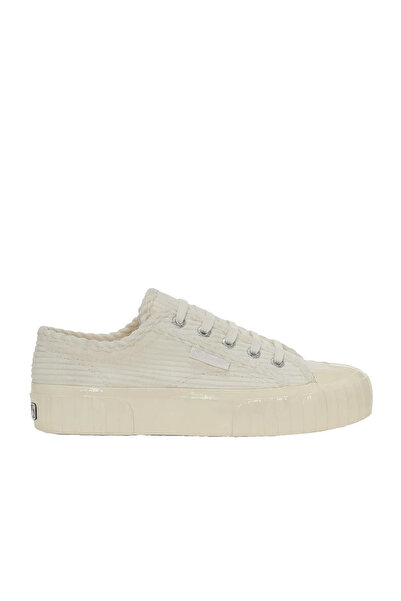 Superga 2630 Stripe Corduroy Unisex Beyaz Günlük Ayakkabı UNISEX LS AYAKKABI S11388W