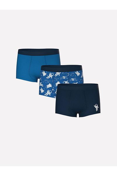 LC Waikiki Σετ 3 εμπριμέ μπόξερ για αγόρια