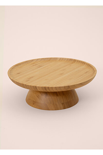 The Mia Natura Bambu Ayaklı Servis 28x10 cm