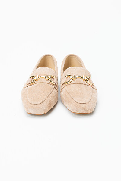 Ekol Tamara Kadife Tokalı Loafer Ayakkabı