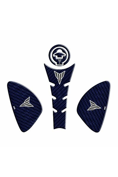 gogo premium YAMAHA UYUMLU MT25 2014 - 2019 UYUMLU TANK PAD SET 007