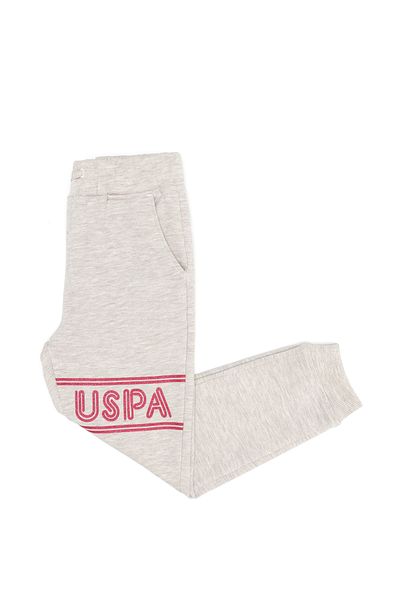 U.S. Polo Assn. Pantaloni de trening pentru copii bej Melange - 50256271 -VR156