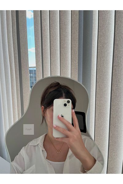 PERA’S Gold Heart Steel Necklace