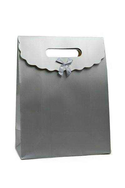 reprodesign 29x38 Голям размер Цветен плик Модел Велкро Картонена Торбичка 1 Брой (Сребрист)
