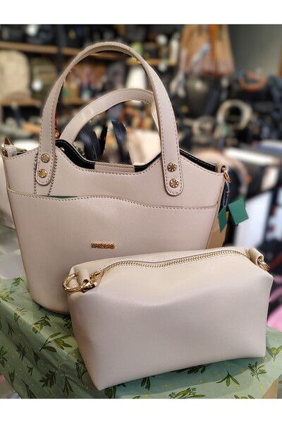 bundle island Γυναικεία τσάντα χειρός και ώμου μεσαίου μεγέθους - Σετ 2 τεμαχ...