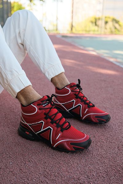 Riccon Thedouk Ανδρικά Trekking Boots0012723 Κόκκινο