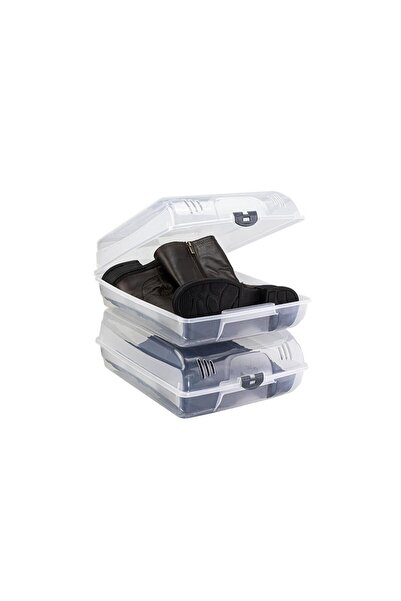 Dükkanönü Cutie de depozitare transparentă pentru cizme - 1 bucată