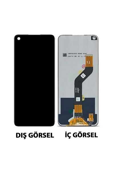 Nettech Infinix Note 7 Compatible Lcd+Touch - Black