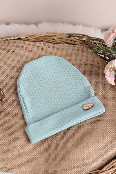VaVbaby Baby Beanie Combed Cotton Baby Beanie Baby Hat with Report