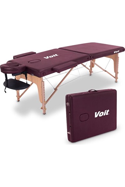 Voit 55003 Bordo Çanta Şeklinde Katlanabilir Masaj Masası Kılıf Hediyeli