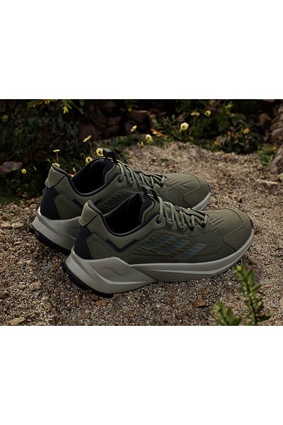 adidas Ανδρικά παπούτσια πεζοπορίας Terrex Trailmaker 2 Lea Khaki - ID0887