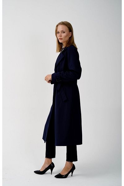 Quen Belted Trench Coat