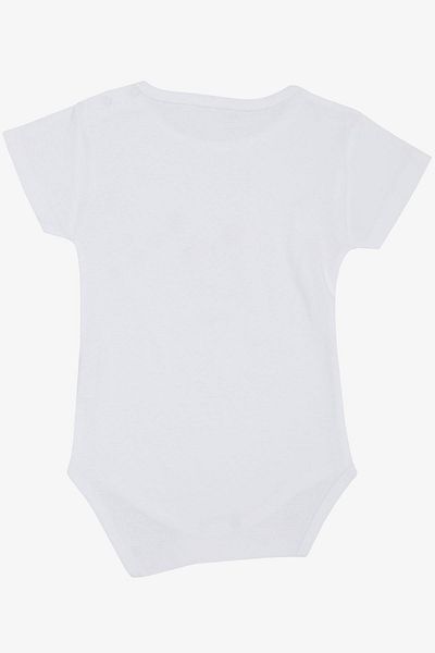 Breeze White Giraffe Printed Bodysuit Hat Snap Fastener Baby Watch for 9-3 Years Old Baby Boy