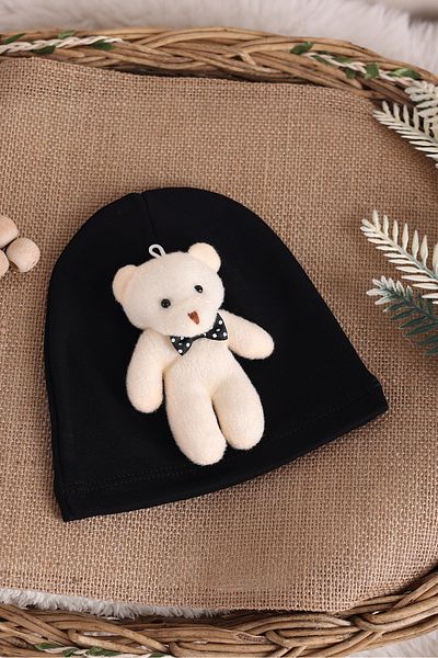VaVbaby Beanie Hat with Teddy Bear for Baby