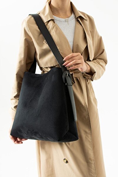 İAMBTŞY Geanta de umar de dama din piele intoarsa cu catelus