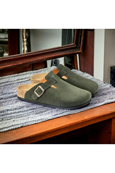 Lemoors كوستا ناتشورال كورك سويدي جلد أخضر