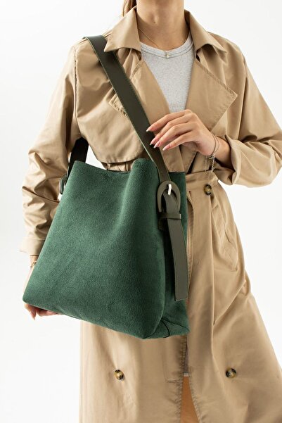 İAMBTŞY Geanta de umar de dama din piele intoarsa cu catelus