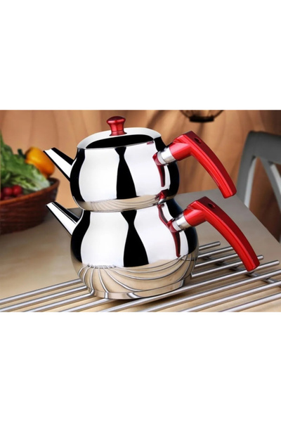 Genel Markalar Çelik çaydanlık AİLE BOY BÜYÜK BOY