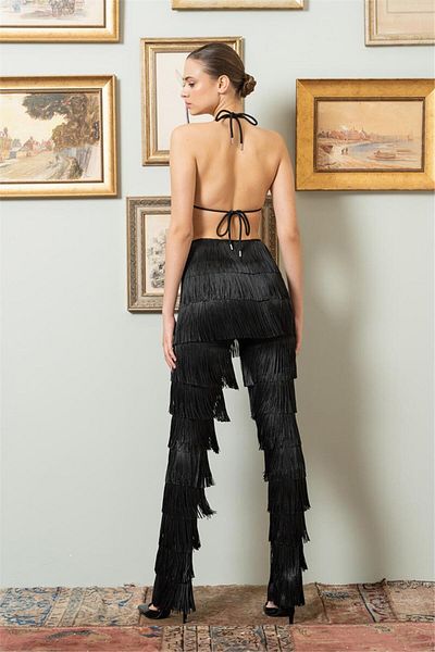 Kikiriki Katkat Fringed Trousers