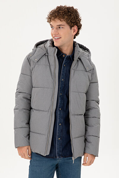 U.S. Polo Assn. معطف رمادي للرجال 50290803 -VR024