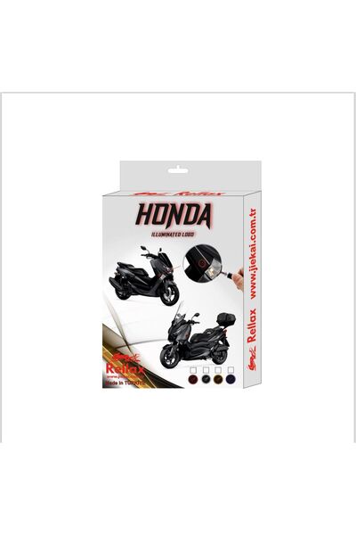 JİEKAİ Honda Uyumlu Işıklı Logo / Turuncu /