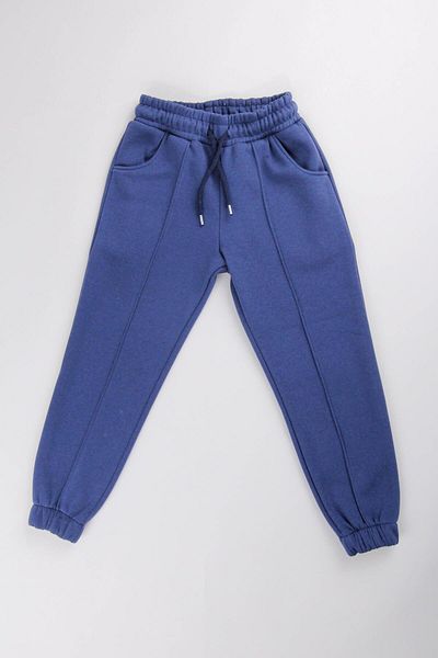 Perendi Παιδικό αθλητικό παντελόνι Indigo Unisex - Άνετο σχέδιο με ελαστικό, φλις και τσέπες