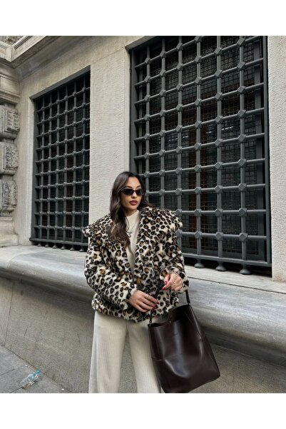 Dia Blanco LEOPAR DESENLİ KÜRK