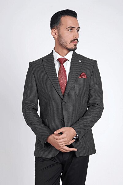 Guild Bonn Bag Pocket Υφαντό Μπουφάν Καπνιστό