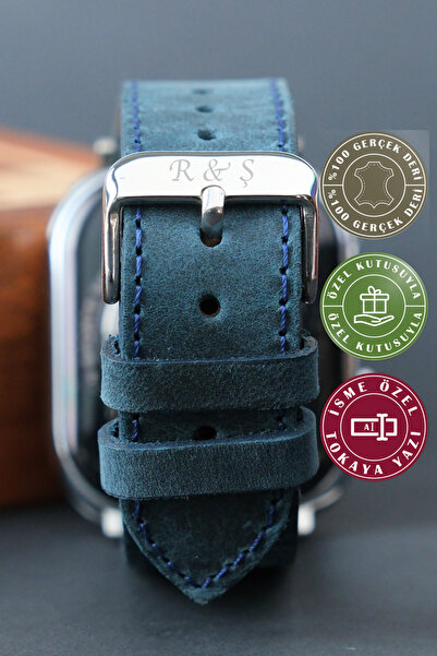 vagave Apple Watch Uyumlu Deri Kordon Saat Kayışı Ultra 2 42 44 45 46 49 Mm 6...