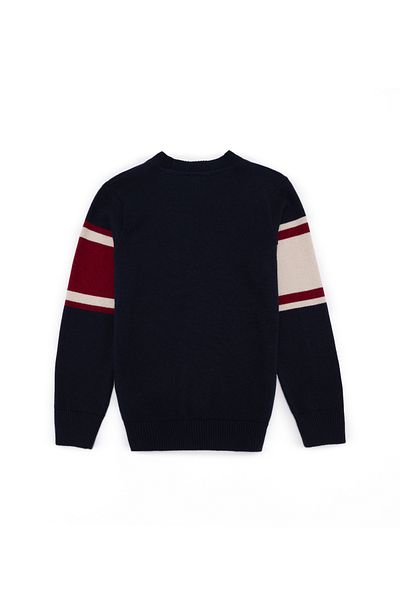 U.S. Polo Assn. Boy's Navy Blue Knitwear Ζακέτα με λαιμόκοψη V 50253881 -vr033