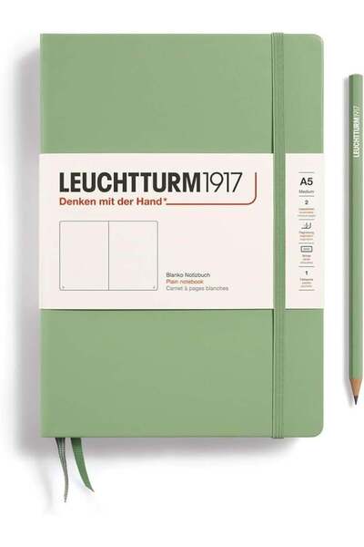 Leuchtturm1917 Leuchttrum 1917 Medium(A5) Sert Kapak, 251 Numaralandırılmış N...