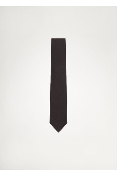MANGO Man 100% Micro Structure Mulberry Silk Tie