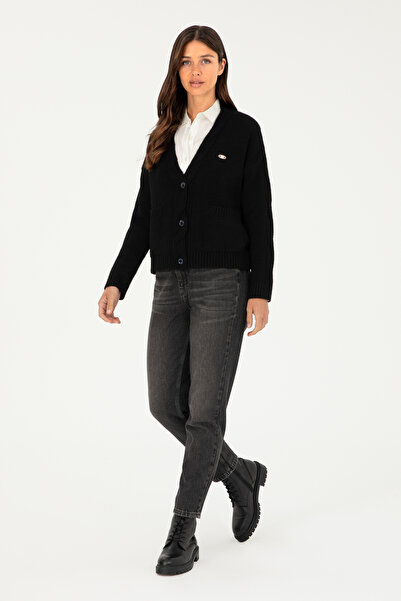 U.S. Polo Assn. Kadın Lacivert Triko Hırka 50253652-VR033