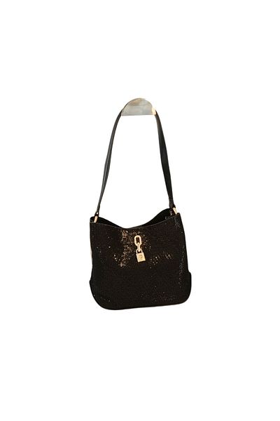 KRISTE BELL Women's Bag Sequined Black 7286-P