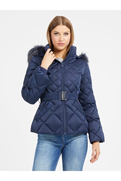 Guess معطف نسائي من ريش الإوز من Olga