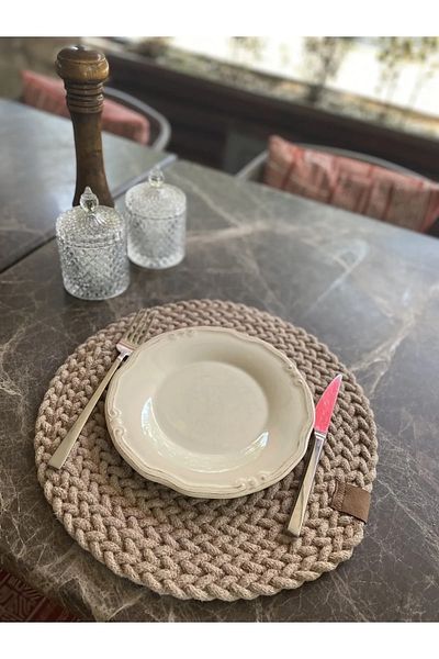 Halımax 2 Pieces of Straw Textured Snail Braid - American Service Supla