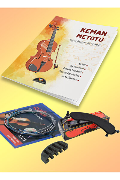 Yurtrenkleri Yayınevi Metoda viorii și accesorii (pernă pentru vioară, coarde...