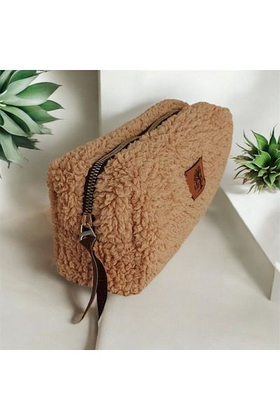 LİFENES Плюшена чантичка за грим Velsoft Lamb
